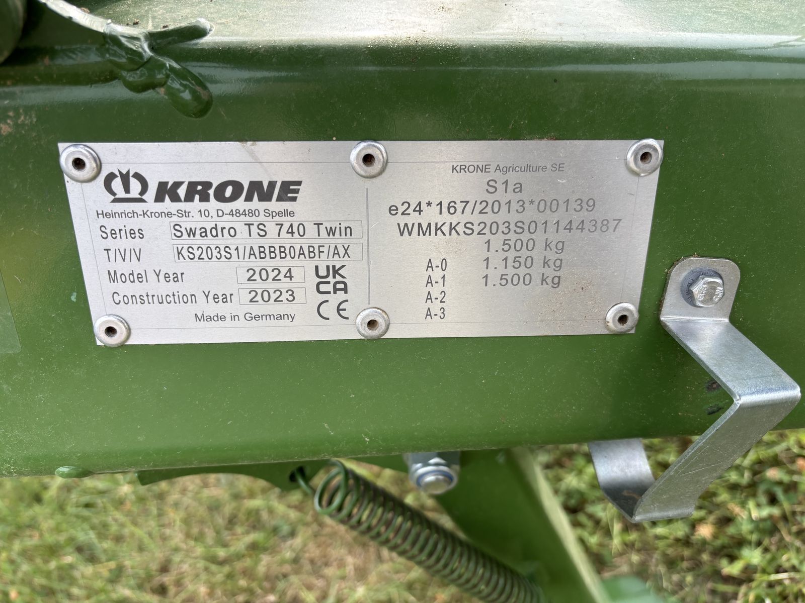 Krone TS 740 Twin 6 Krone TS 740 Twin 6