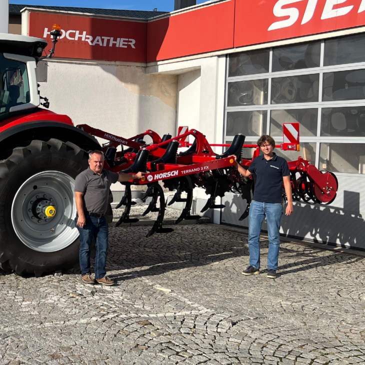 Grubber-Übergabe an Herrn Lindtner